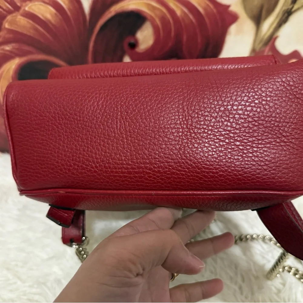 Gucci Soho Leather Chain Backpack - Picture 6 of 15